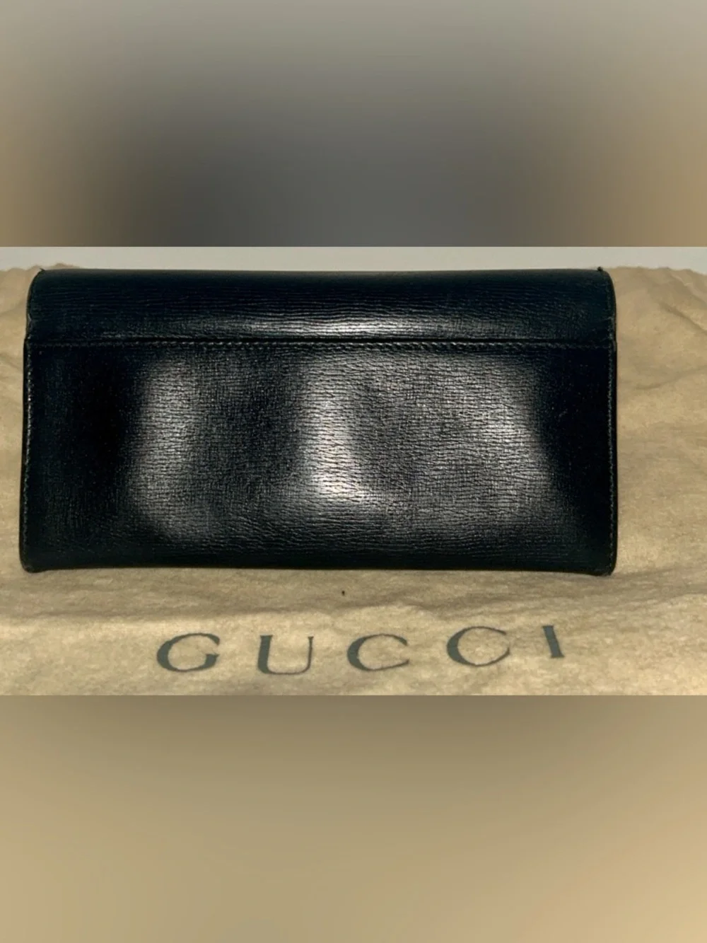 Gucci wallet crafted